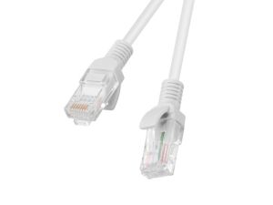 Кабел Lanberg patch cord CAT.5E 3m, grey