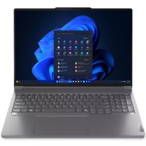 Laptop Lenovo ThinkBook 16p G5 Intel Core i9-14900HX (up to 5.8GHz, 36MB), 32GB(16+16)GB DDR5 5600MHz, 1TB SSD, 16" 3.2K (3200x2000) IPS AG, NVIDIA GeForce RTX 4060/8GB, FHD&IR Cam, Color Calibration, Backlit KB, Storm Grey, WLAN, BT, FPR, DOS, 3Y Onsite
