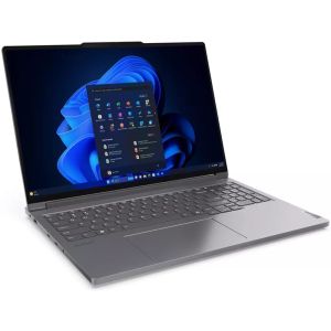 Laptop Lenovo ThinkBook 16p G5 Intel Core i9-14900HX (up to 5.8GHz, 36MB), 32GB(16+16)GB DDR5 5600MHz, 1TB SSD, 16" 3.2K (3200x2000) IPS AG, NVIDIA GeForce RTX 4060/8GB, FHD&IR Cam, Color Calibration, Backlit KB, Storm Grey, WLAN, BT, FPR, DOS, 3Y Onsite