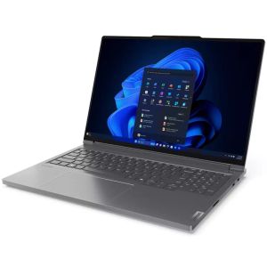 Laptop Lenovo ThinkBook 16p G5 Intel Core i9-14900HX (up to 5.8GHz, 36MB), 32GB(16+16)GB DDR5 5600MHz, 1TB SSD, 16" 3.2K (3200x2000) IPS AG, NVIDIA GeForce RTX 4060/8GB, FHD&IR Cam, Color Calibration, Backlit KB, Storm Grey, WLAN, BT, FPR, DOS, 3Y Onsite