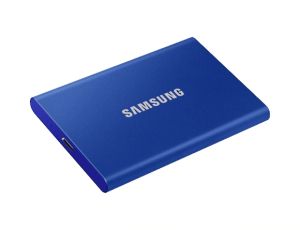SSD portabil SAMSUNG T7 1TB USB extern 3.2 Gen 2 albastru indigo