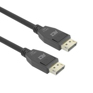 ACT Cable Display port 2.1 male-male, 8K@60Hz, 4k@240Hz, 1m, black