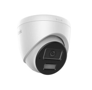 Камера Hi-Look 2 MP Smart Hybrid Light MD 2.0 Fixed Turret Network Camera, 2.8mm, F1.6, IR,White Light up to 30m, H.265+, IP67, Digital WDR, 3D DNR, Built-in Microphone, 12Vdc/PoE 6.5W