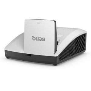 Мултимедиен проектор BenQ LH856UST DLP, Ultra Short-throw, 1080p, 3500 ANSI Lumens, Th Ratio: 0.33, 1000000:1, HDMI 2.0x2, LAN RJ45, 29db (Eco mode), 20,000 hrs lamp life; Computer in x 1; Audio out, Sp.10W x2; USB PS; Wall mount included, Optional Inter.