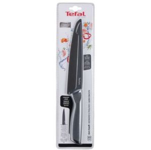 Knife Tefal K1221205, Fresh Kitchen Slicing knife + cover 20 cm