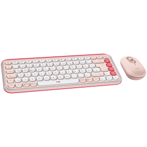 Logitech Pop Icon Combo Set - Rose - US INT'L - BT - N/A - INTNL-973