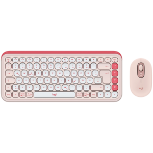 Logitech Pop Icon Combo Set - Rose - US INT'L - BT - N/A - INTNL-973