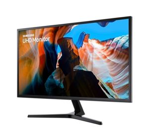 Монитор Samsung U32J590U 32", UHD VA, FLAT, 4ms, 3840x2160, FreeSync, DP 1.2, 2xHDMI 2.0, 250cd/m2, 178°/178°, Tilt, Dark Blue Gray