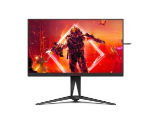 Монитор AOC AG325QZN/EU, 31.5" Fast VA WLED, 2560x1440@240Hz, 1ms GtG, 0.5ms MPRT, 400cd m/2, 4000:1, 80M:1 DCR, Adaptive Sync, FlickerFree, Tilt, Height Adjust, Pivot, Swivel, 2xHDMI, 2xDP, USB hub