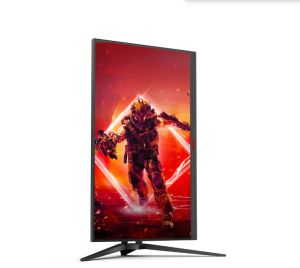 Монитор AOC AG325QZN/EU, 31.5" Fast VA WLED, 2560x1440@240Hz, 1ms GtG, 0.5ms MPRT, 400cd m/2, 4000:1, 80M:1 DCR, Adaptive Sync, FlickerFree, Tilt, Height Adjust, Pivot, Swivel, 2xHDMI, 2xDP, USB hub