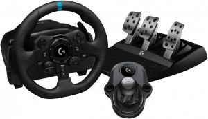 Волан LOGITECH G923 + G29 скоростен лост за PS5/PS5/PC