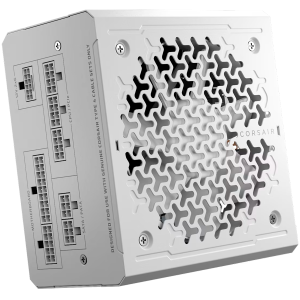 Corsair RMe White Series, RM850e White, 850 Watt, Cybenetics Gold Certified, Fully Modular Power Supply