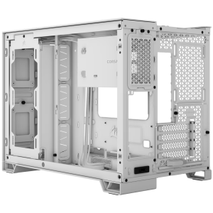 Corsair 2500X Tempered Glass mATX Mid-Tower, White