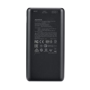 ADATA P20000 QUICK CHARGE BLK
