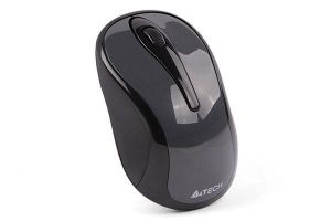 Безжична мишка A4Tech G3-280NS, 2.4G Hz, USB, Безшумна, Сив