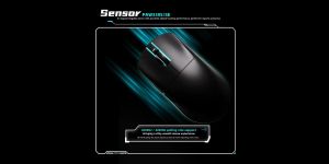 VXE професионална геймърска мишка Wireless Gaming Mouse Dragonfly R1 Pro Max 1K (4K compatible) - Kailh White Blade Switches, Yellow