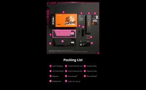 ATK Professional Gaming Mechanical Keyboard RS6 Ultra - 8K, TTC RGB Magneto [Linear] - Sakura Warrior