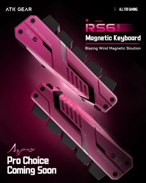 ATK Professional Gaming Mechanical Keyboard RS6 Ultra - 8K, Gateron Jade Gaming [Linear] - Sakura Warrior