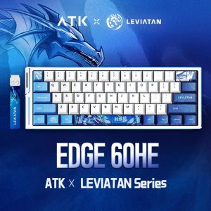 ATK Professional Gaming Mechanical Keyboard EDGE 60 HE Leviatan - 8K, TTC RGB Magneto Switches