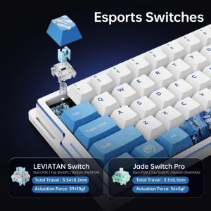 ATK Professional Gaming Mechanical Keyboard EDGE 60 HE Leviatan - 8K, TTC RGB Magneto Switches