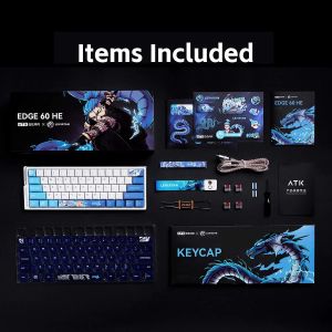 ATK Professional Gaming Mechanical Keyboard EDGE 60 HE Leviatan - 8K, TTC RGB Magneto Switches