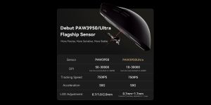 ATK Wireless Gaming Mouse BLAZING SKY X1 ULTIMATE - 8K, White