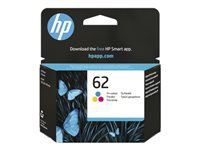 Cartuș de cerneală original HP 62 C2P06AE UUS, capacitate standard tricoloră, pachet de 1