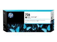 Cartuș de cerneală negru mat original HP 728 de 300 ml F9J68A