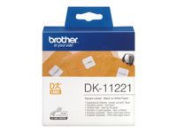 BROTHER DK11221 ETICHETA PATATRA 23X23MM