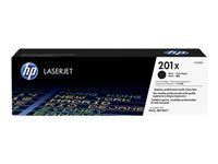 Cartuș de toner original LaserJet negru de mare capacitate HP 201X consumabil (CF400X)