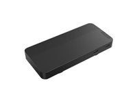 Lenovo USB-C Dual Display Travel Dock (w/ adapter)