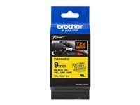 BROTHER P-Touch TZE-FX621 negru pe galben 9mm