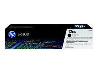 Cartuș de toner original LaserJet HP 126A CE310A negru capacitate standard 1.200 pagini 1 pachet