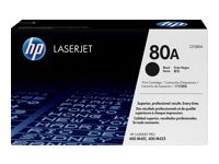Cartuș de toner original HP 80A CF280A negru capacitate standard 2.560 pagini 1 pachet