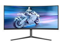 Monitor Philips 34M2C6500, 34" Curved 1800R QD-OLED, 3440x1440@175Hz, 0.03ms GtG, 1000 nit, 1,000,000:1, Mega Infinity DCR, Adaptive Sync, FlickerFree, LowBlue Mode, Tilt, Height Adjust, Swivel, 2xHDMI, DP, USB hub