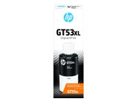 Flacon de cerneală originală neagră HP GT53 de 135 ml