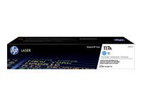 Cartuș de toner laser original HP 117A cyan