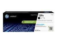 Cartuș de toner original LaserJet negru HP 139X de mare capacitate