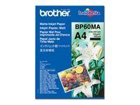 Hârtie inkjet BROTHER BP60MA pachet A4 mat cu 25 de coli 145 g/m2