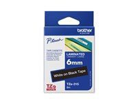 BROTHER P-Touch TZE-315 alb pe negru 6mm