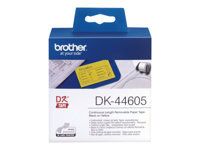 BROTHER DK44605 Brother zalagcimke, nem tapad, 62mm, sarga
