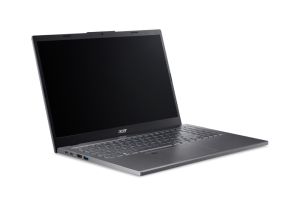 Лаптоп Acer Aspire A15-61M-R7W7, AMD Ryzen 7 8840HS (up to 5.10GHz, 16MB), 15.6" FHD IPS SlimBezel, 16GB DDR5 (2x8GB), 512GB PCIe NVMe SSD, AMD Radeon 780M, Wifi 802.11AX, BT, FP, FHD Cam, KB Backlight, No OS, Steel Gray