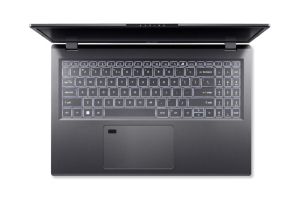 Лаптоп Acer Aspire A15-61M-R7W7, AMD Ryzen 7 8840HS (up to 5.10GHz, 16MB), 15.6" FHD IPS SlimBezel, 16GB DDR5 (2x8GB), 512GB PCIe NVMe SSD, AMD Radeon 780M, Wifi 802.11AX, BT, FP, FHD Cam, KB Backlight, No OS, Steel Gray