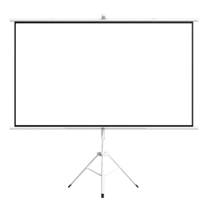 Ecran stand ESTILLO, 240 x 180, 4:3, Alb pentru proiector