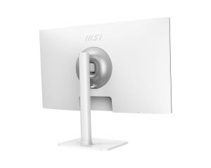 Монитор MSI Modern MD2712PW, 27", 100Hz, 1ms, IPS, 1920x1080 (FHD), 16:9, Flat, HDR Ready, EyesErgo, AG, MSI Display Kit, 117% sRGB, 300 nits, 1000:1, RedDot Winner, 1xHDMI1.4, 1xTypeC DP alt. w/PD (15W), Speakers 2x3W, Pivot, Heigh Adj., VESA, White, 5.8