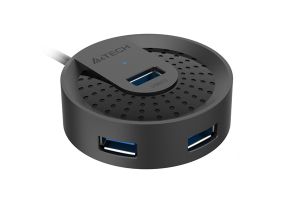 A4 HUB-30 USB 3.0 NEGRU