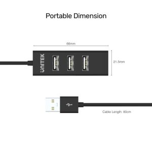 Unitek USB 2.0 HUB 4 port - Y-2140