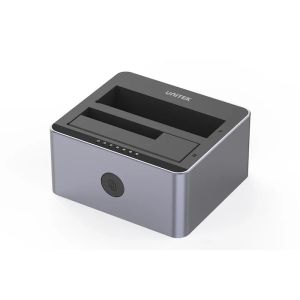 Unitek Storage - HDD Dock - 2 BAY - Y-3026GY01-EU