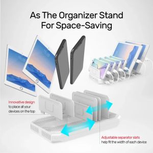 Unitek зарядна станция за мобилни устройства 10 Port Charging Station 96W - Y-2172