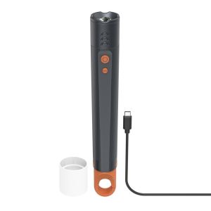 Hama “FLX1200-C” LED Torch, Rechargeable, Shockproof, Alu, 4 Modes + SOS, Zoom